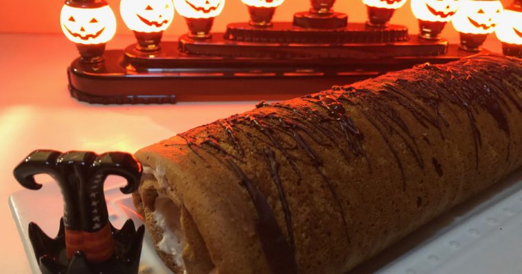 Treat Tuesday-Cream Filled Pumpkin Roll